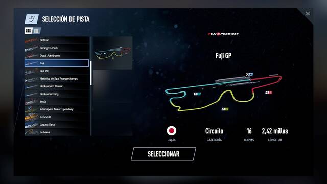Project Cars 2 - Circuitos - FUJI