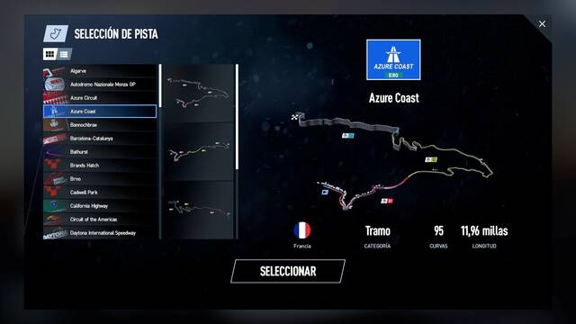Project Cars 2 - Circuitos - AZURE COAST