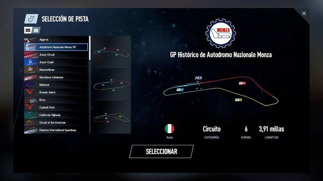 Project Cars 2 - Circuitos - MONZA