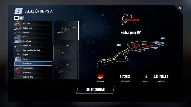 Project Cars 2 - Circuitos - NURBURGRING GP