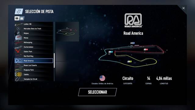 Project Cars 2 - Circuitos - ROAD AMERICA