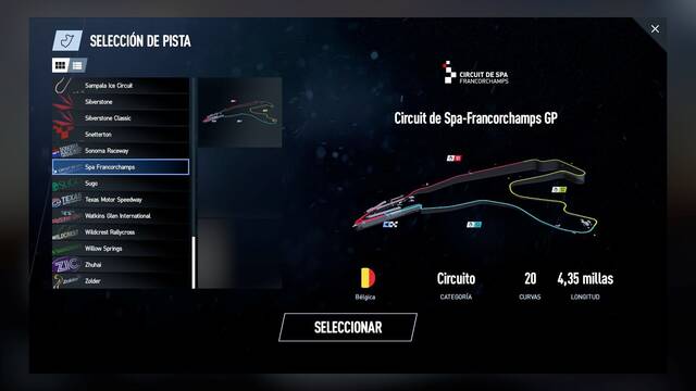 Project Cars 2 - Circuitos - SPA FRANCORCHAMPS