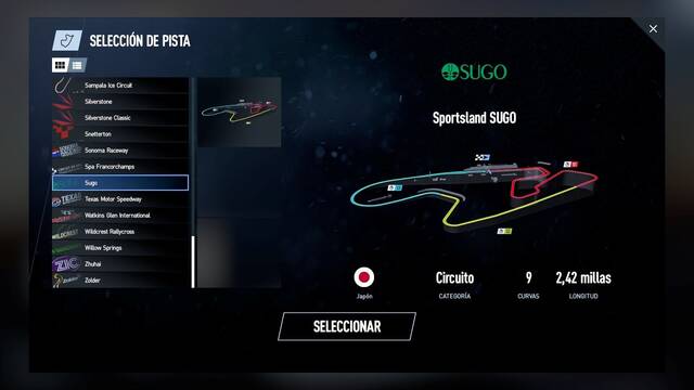 Project Cars 2 - Circuitos - SUGO