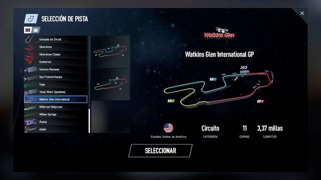 Project Cars 2 - Circuitos - WATKINS GELN INTERNATIONAL