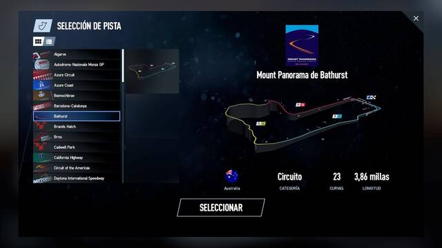 Project Cars 2 - Circuitos - BATHURST