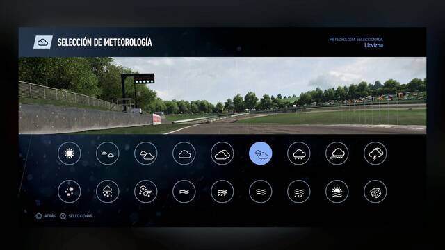 Project Cars 2 - Condiciones climatológicas - LLOVIZNA