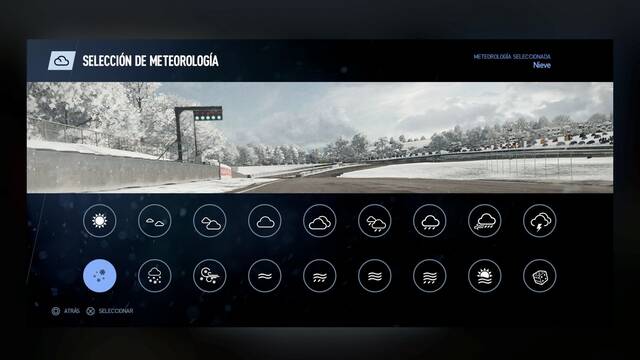 Project Cars 2 - Condiciones climatológicas - NIEVE