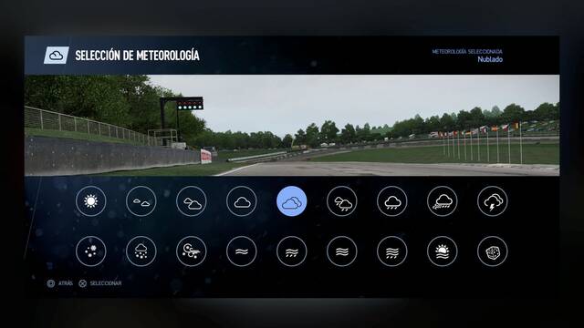 Project Cars 2 - Condiciones climatológicas - NUBLADO