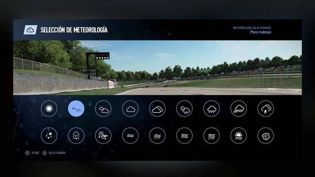 Project Cars 2 - Condiciones climatológicas - POCO NUBOSO