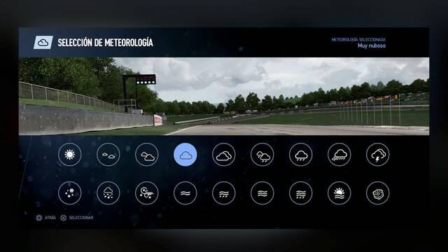 Project Cars 2 - Condiciones climatológicas - MUY NUBOSO