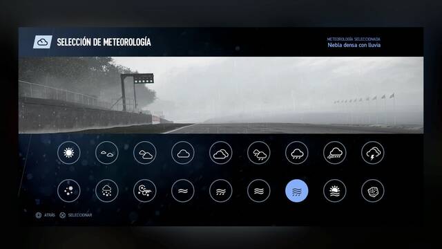 Project Cars 2 - Condiciones climatológicas - NIEBLA DENSA CON LLUVIA