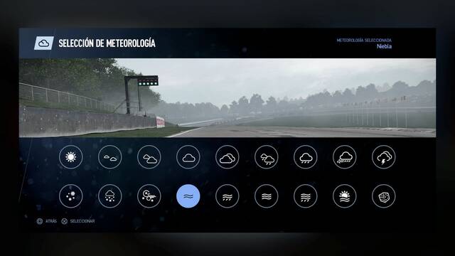 Project Cars 2 - Condiciones climatológicas - NIEBLA