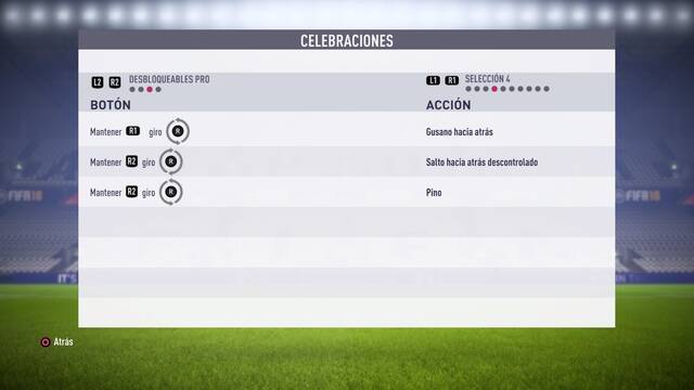 FIFA 18 - Celebraciones desbloqueables Pro -