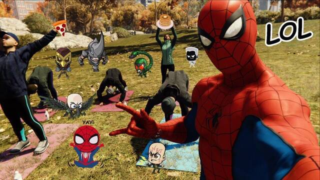 Imágenes del modo foto de Spider-Man PS4 -