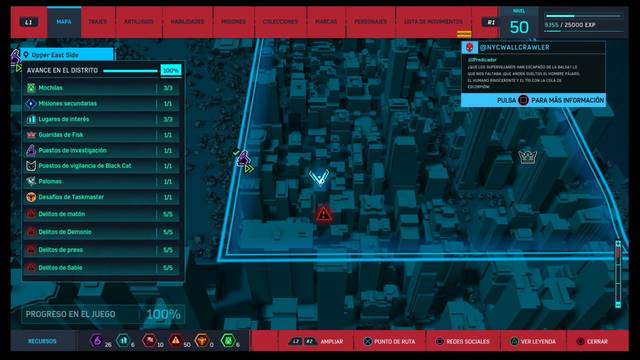 Spider-Man Fotos secretas Upper East Side - Biblioteca