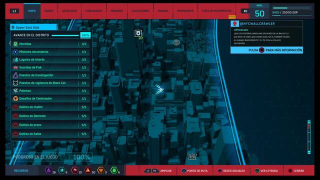 Spider-Man Fotos secretas Upper East Side - Fuente