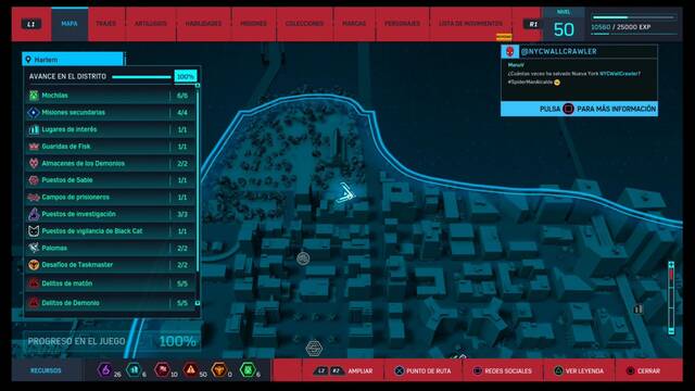 Spider-Man Fotos Secretas Harlem - Graffitti de los Illuminatti