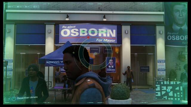 Spider-Man Fotos Secretas Harlem - Oficina de campa¤a de Osborn