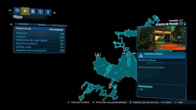 Borderlands 3 - Tablas eridianas en Promethea - Bruja