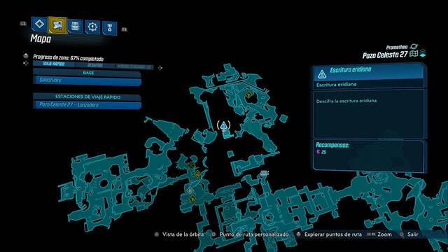 Borderlands 3 - Tablas eridianas en Promethea - Anudado