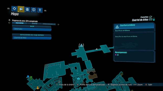 Borderlands 3 - Tablas eridianas en Promethea - Carga