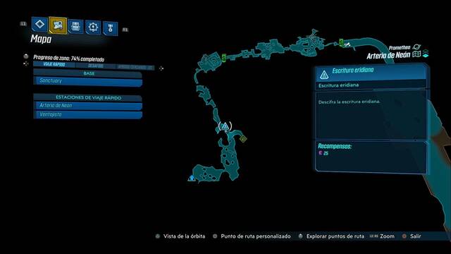 Borderlands 3 - Tablas eridianas en Promethea - Trato
