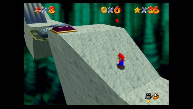 Super mario 64 - Monedas rojas de Bowser in the dark world - Segunda moneda roja
