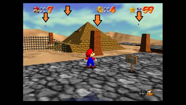 mario 64 free flying for 8 red coins