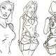 LQPS Tomb Raider - Ilustraciones de varias etapas del desarrollo del juego - 