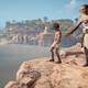 Assassin Creed Origins - El Falso Or�culo - Lleva a Khemu a Punta Halma - Padre e hijo