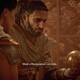 Assassin Creed Origins - Aya - Explora el pozo - Bayek sostiene el Fruto del Edn