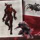 Demon's Souls - Arte conceptual / Diseos de criaturas - 