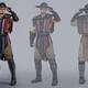 Mortal Kombat 11 - Ilustraciones - mk11 kung lao concept art