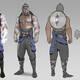 Mortal Kombat 11 - Ilustraciones - mk11 liu kang concept artwork