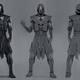 Mortal Kombat 11 - Ilustraciones - mk11 noob saibot concept art