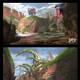 Apex Legends - Ilustraciones - jung park canyon land bones