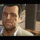 Michael en GTA V - Un primer plano del triler, mostrando el progreso en las caras del juego.