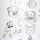 Bocetos de Cuphead - 