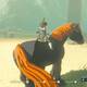 Zelda Breath of the Wild Captura al caballo gigante - Cabalgar con el caballo