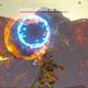 Zelda Breath of the Wild Ira del fuego de Ganon - Explotar bomba