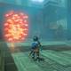Zelda Breath of the Wild Santuario de Tamuur - Quemar las plantas