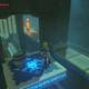 Zelda Breath of the Wild Santuario de Makai - Barril en la plataforma