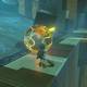 Zelda Breath of the Wild Santuario de Ihloma - Paralizar y empujar la bola