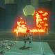 Zelda Breath of the Wild Santuario de Jakam - Farolillo y cofre