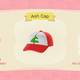 Animal Crossing: New Horizons - Cdigos de diseo de Pokmon - Codigos de New Horizons #01   Pokemon gorra de Ash