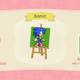 Animal Crossing: New Horizons - Cdigos de diseo de Sonic - Codigos de New Horizons #01   Sonic cuadro