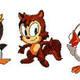 Diseos alternativos del primer Sonic - 