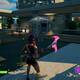 Fortnite Battle Royale - Coloca micros en ubicaciones clave - Casa de Albercas Adormecidas, junto a la piscina
