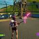 Fortnite Battle Royale - Coloca micros en ubicaciones clave - Estacion de Radio FN, al pie de la torre noroeste