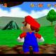 Super Mario 64 - Monedas rojas en Bob-Omb battlefield - A la derecha del Bow Wow
